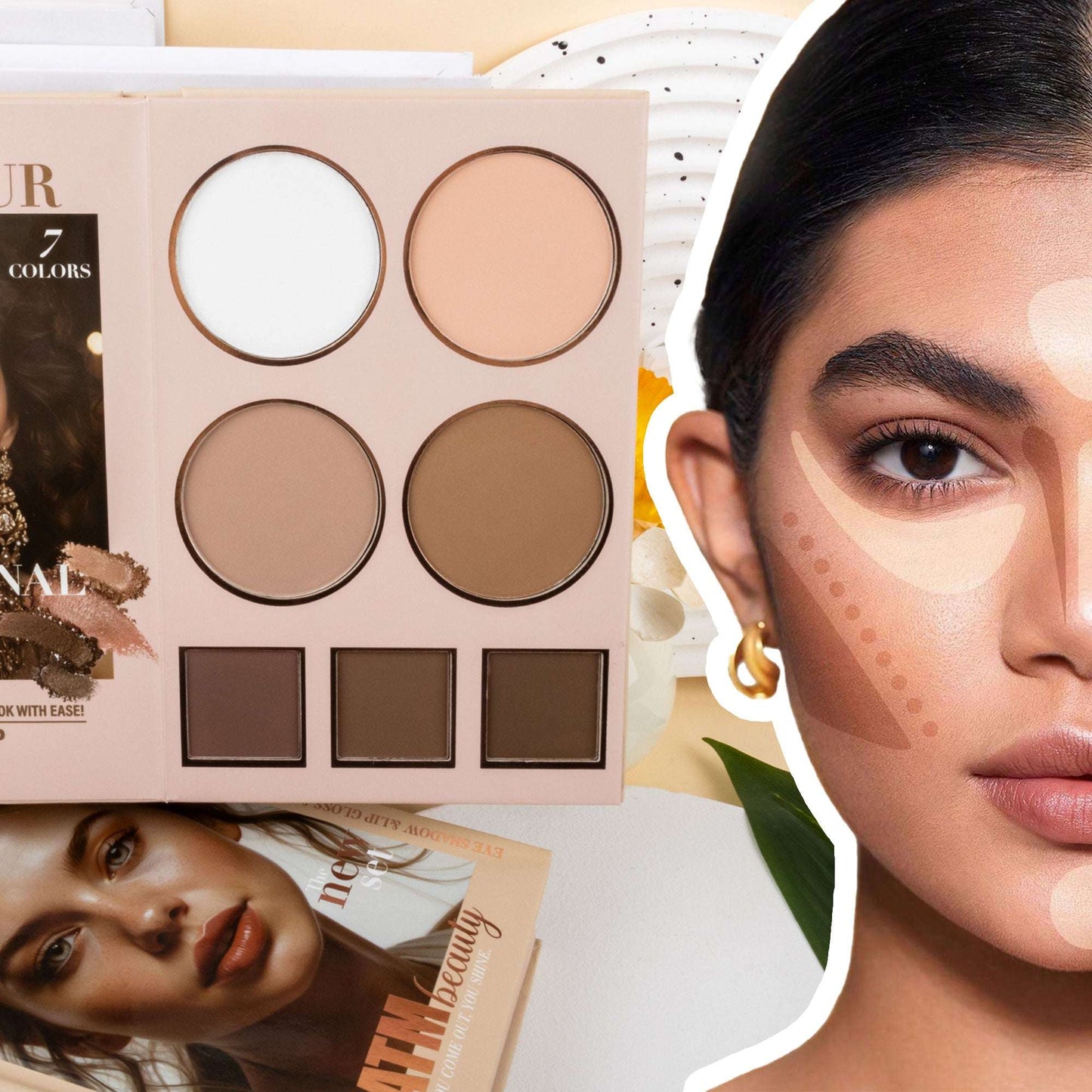 Nude Makeup 67 Colors Palette Set
