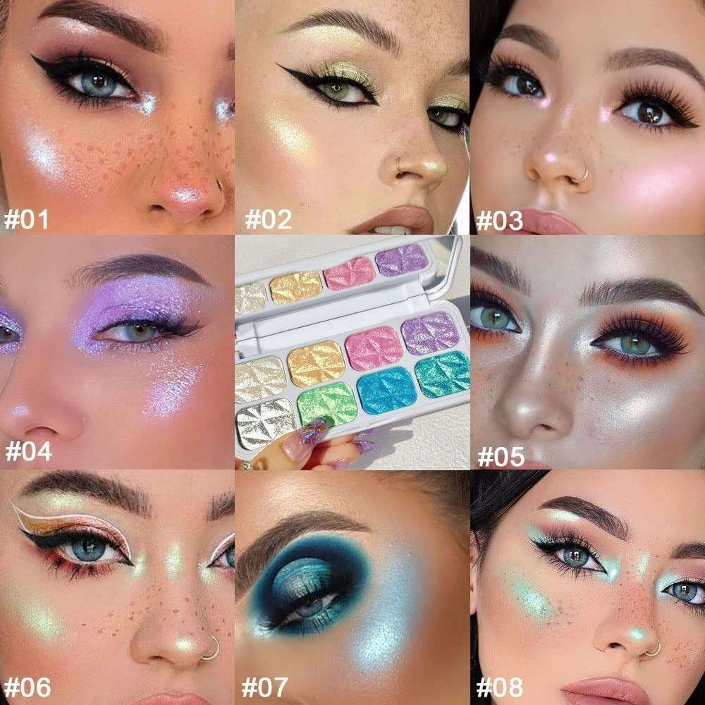 8 Colors Macaron Chameleon Eye Shadow Plate
