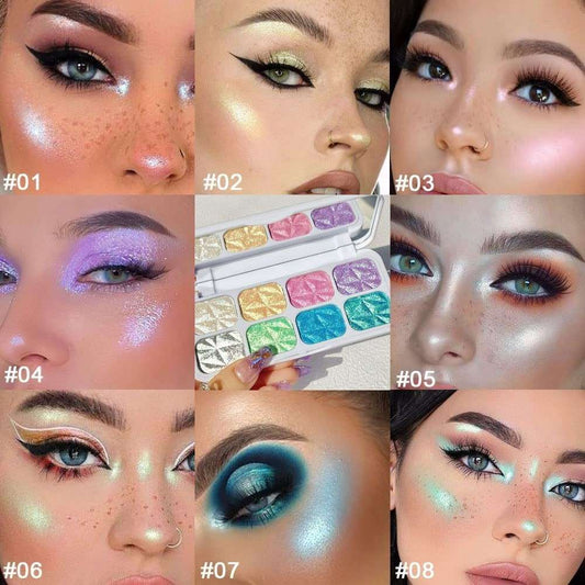 8 Colors Macaron Chameleon Eye Shadow Plate