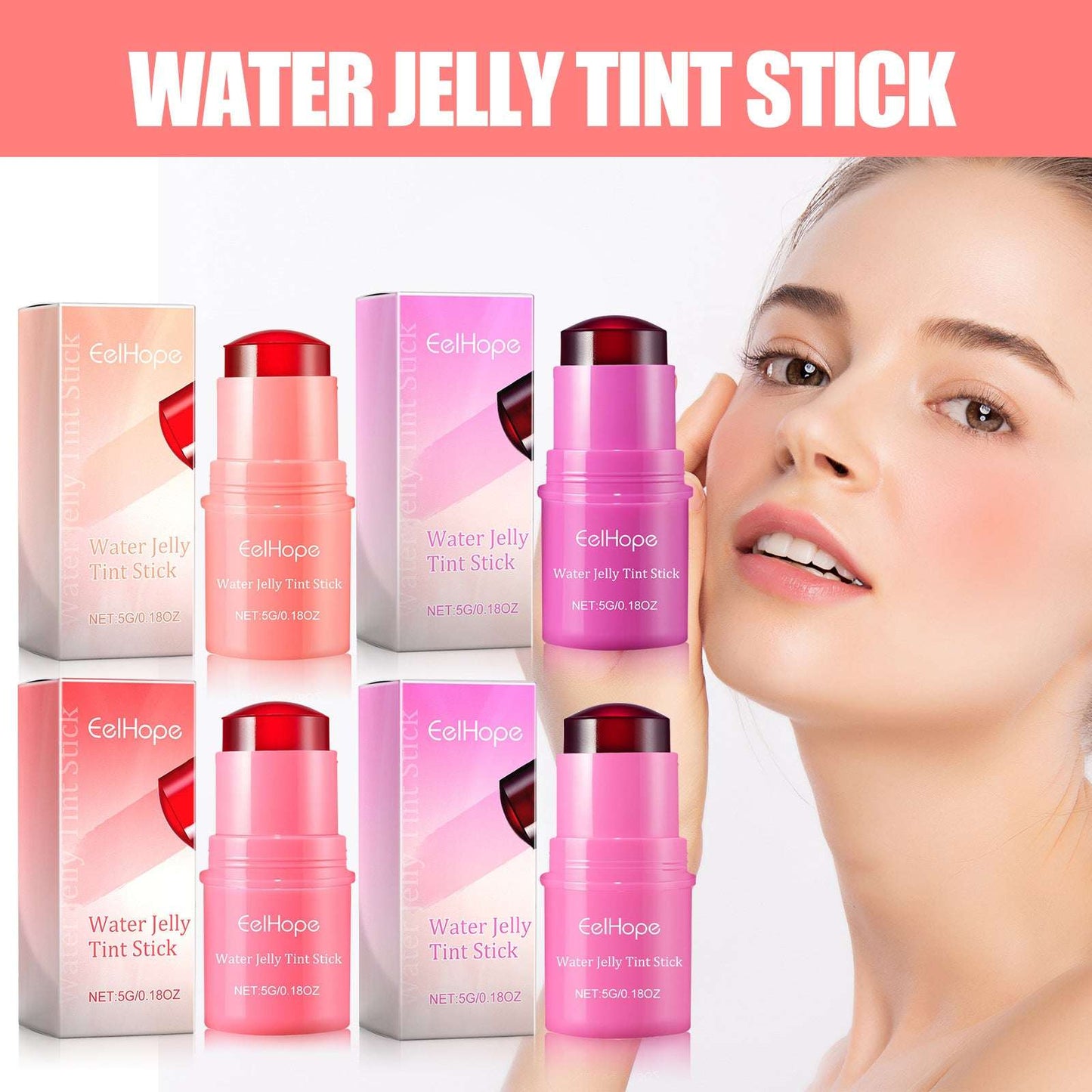 Blush Lip Gloss Stick