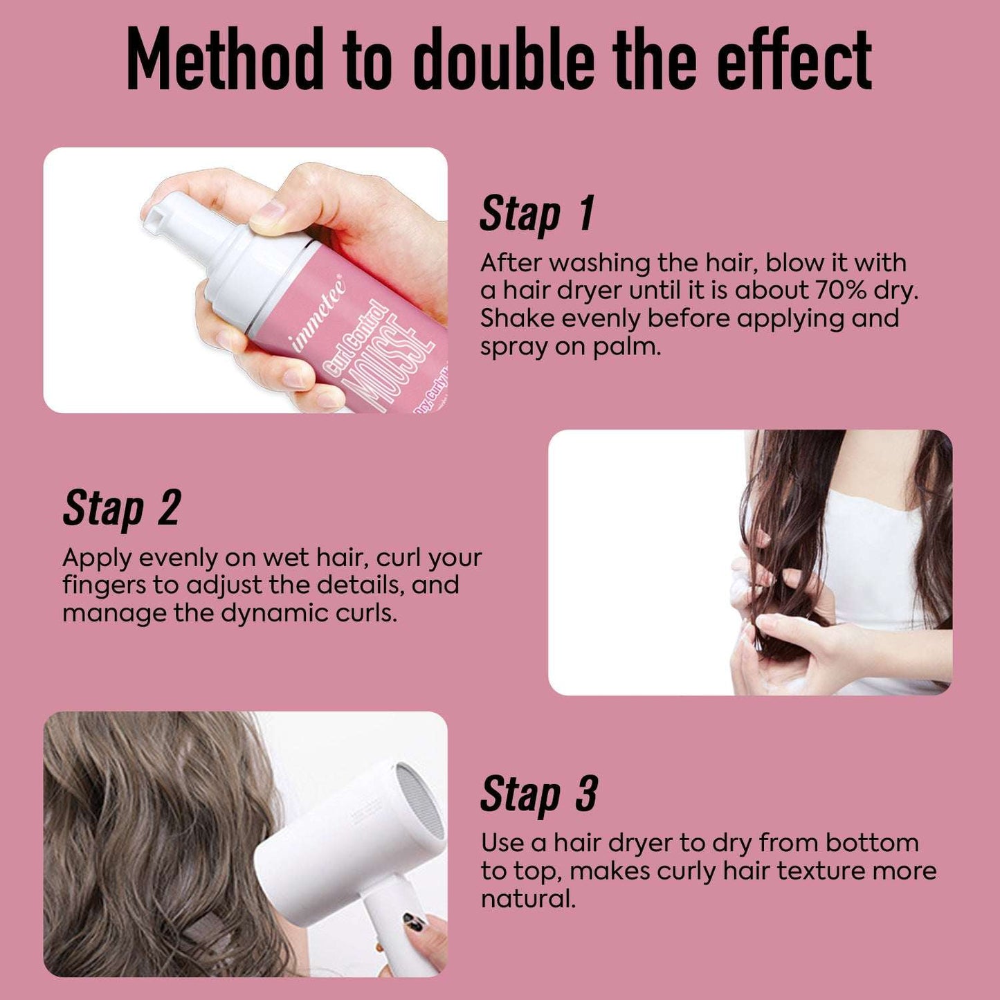 Curly Hair Shaping Mousse
