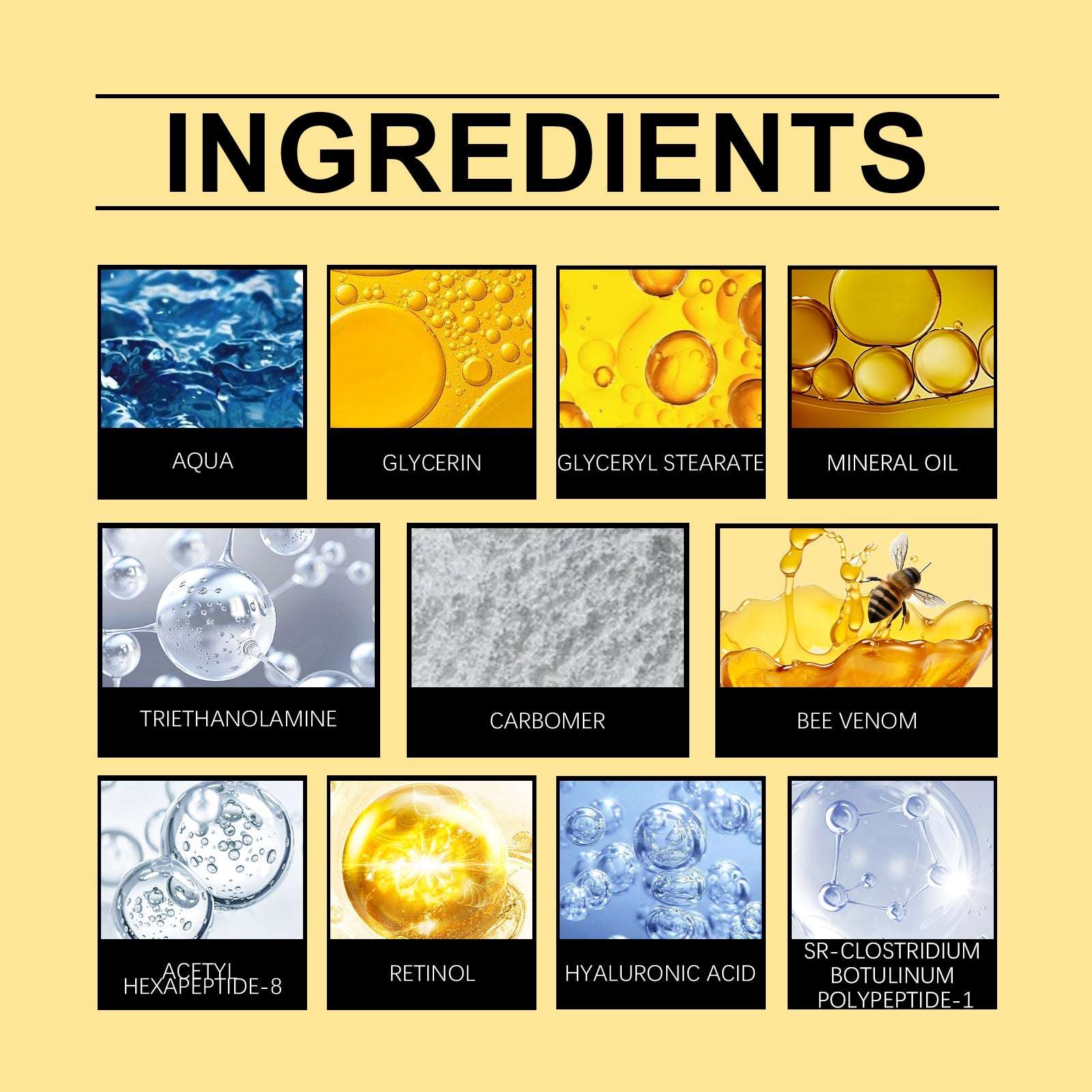 Wiyun Bee Venom Skin Care Cream