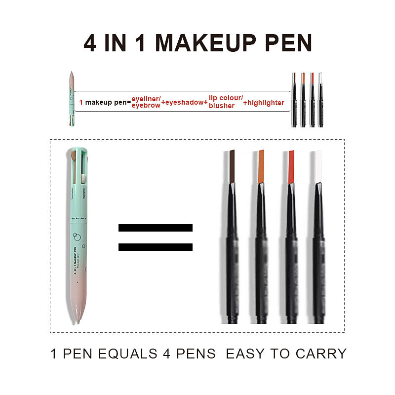4 In 1 Multifunctional Makeup Pen