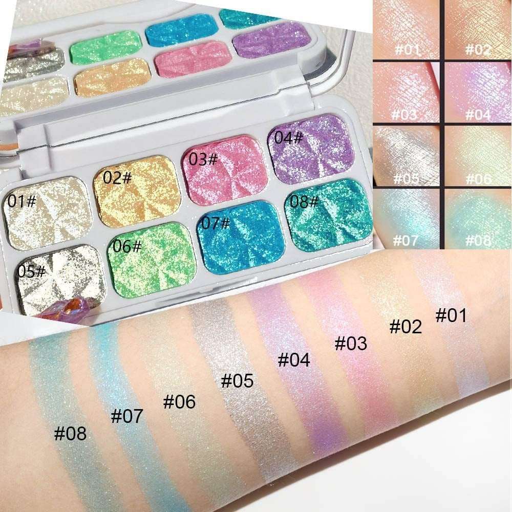 8 Colors Macaron Chameleon Eye Shadow Plate