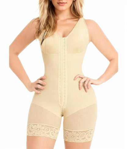 Full Body Tummy Control Zipper Shapewear