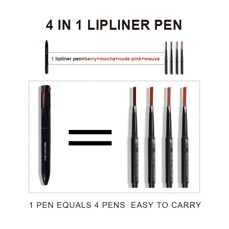 4 In 1 Multifunctional Makeup Pen