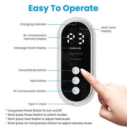 Cordless Air Compression Leg Massager