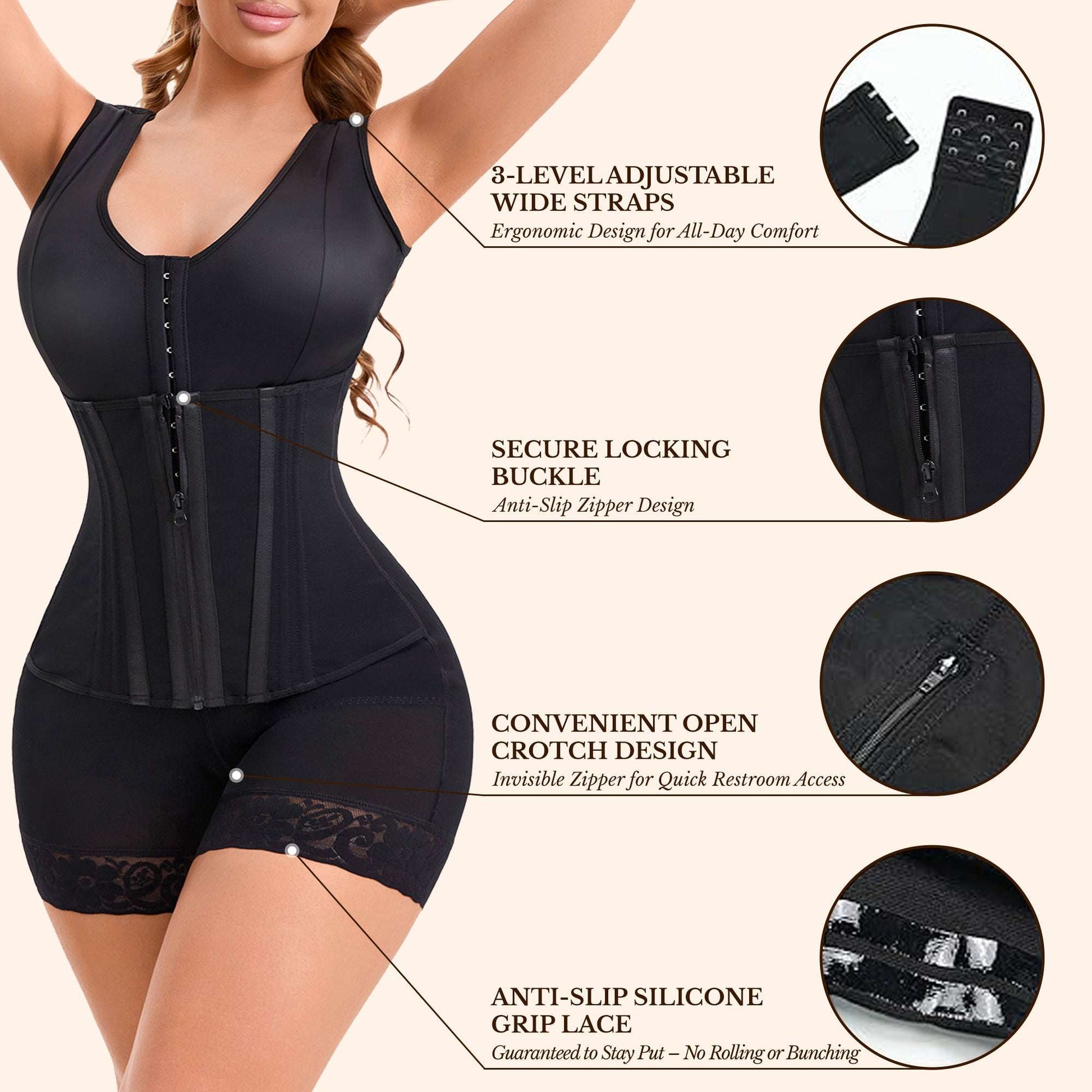 Fajas Colombianas Full Body Shaper
