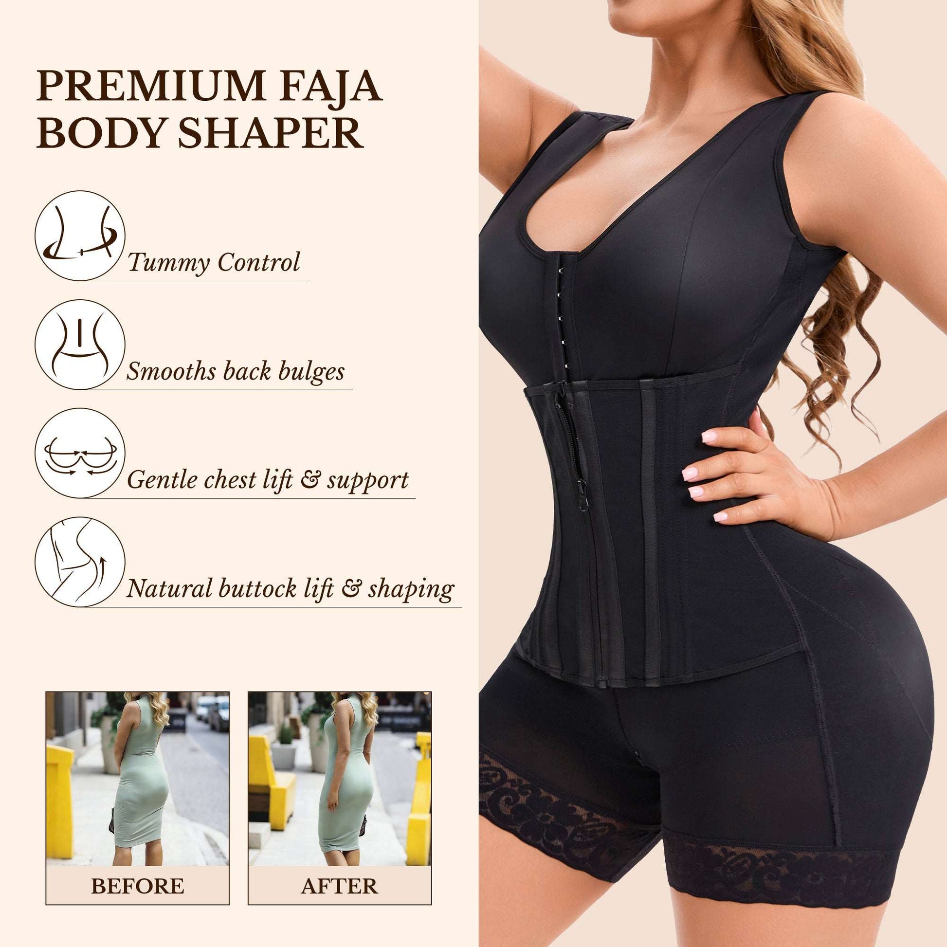Fajas Colombianas Full Body Shaper