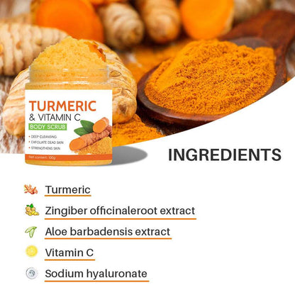 Turmeric Scrub Body Cleanser