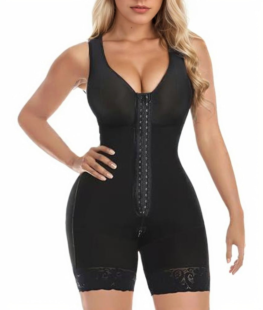 Full Body Tummy Control Zipper Shapewear