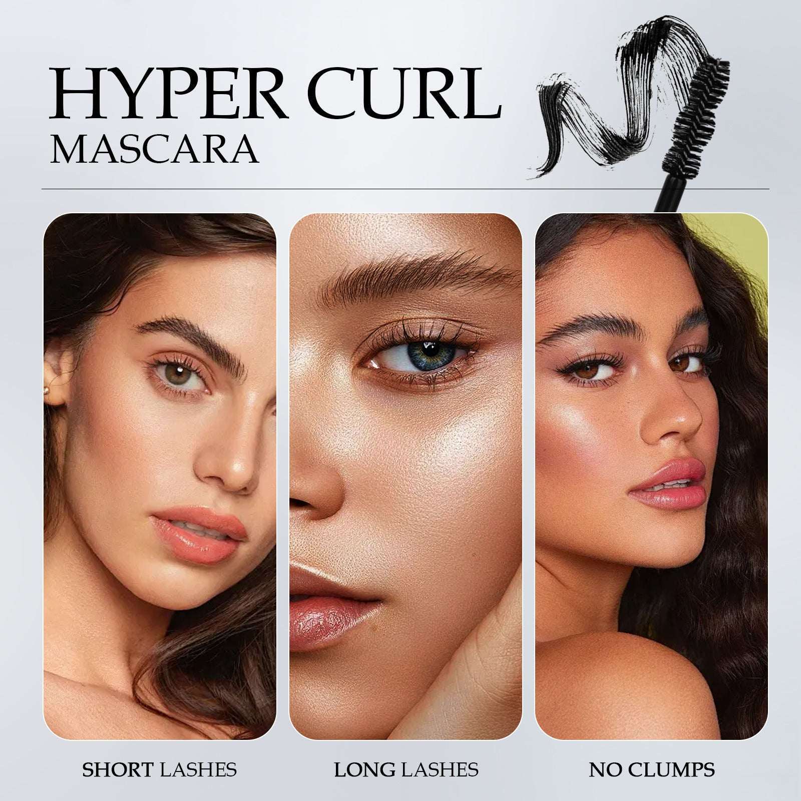 2pcs Las Chicas Waterproof Mascara