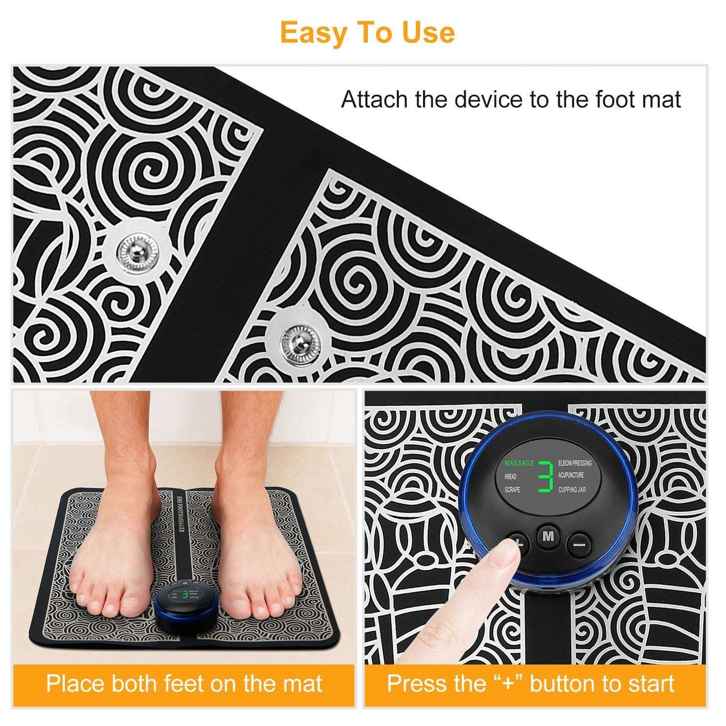 Electric Pad Foot Massager