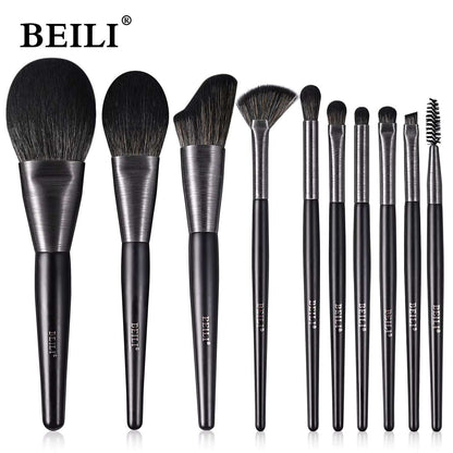 Baili 10pcs Rose Gold Tube rush Set