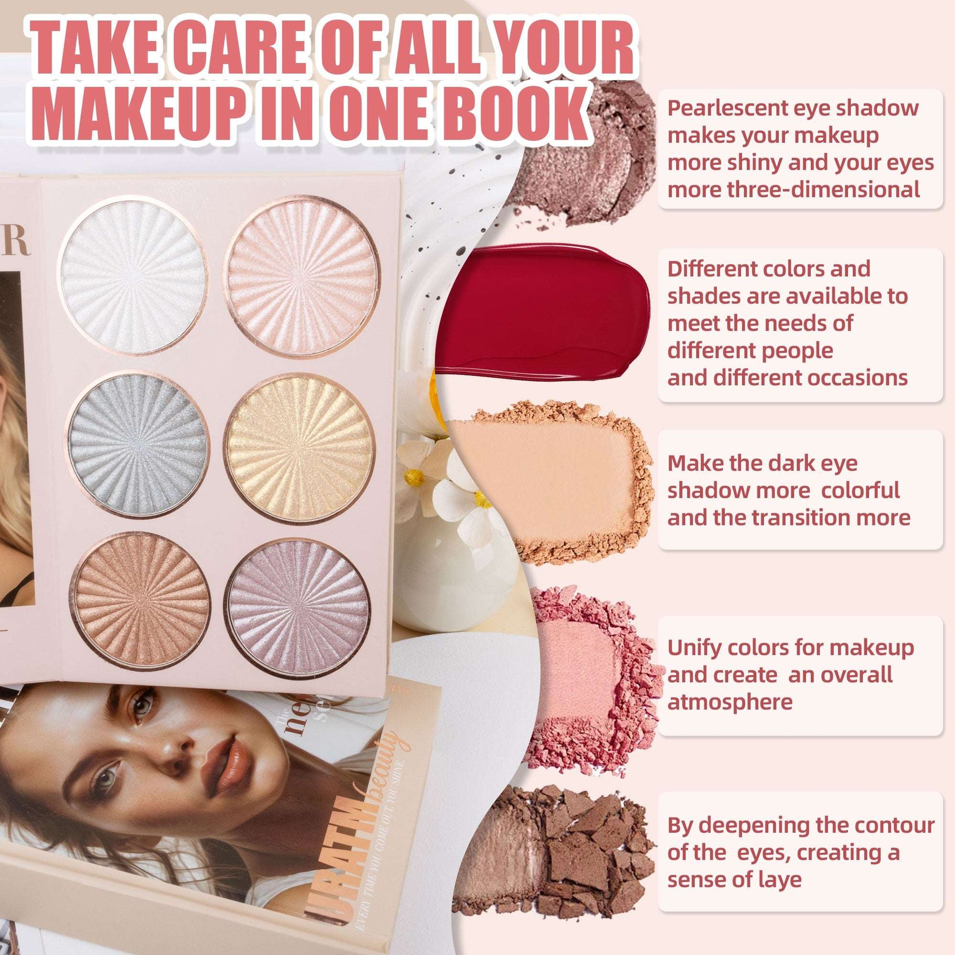 Nude Makeup 67 Colors Palette Set