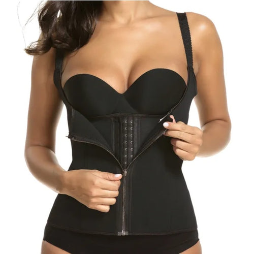 Zippered Tummy Control Body Shaper