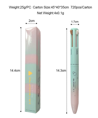 4 In 1 Multifunctional Makeup Pen