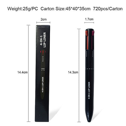 4 In 1 Multifunctional Makeup Pen